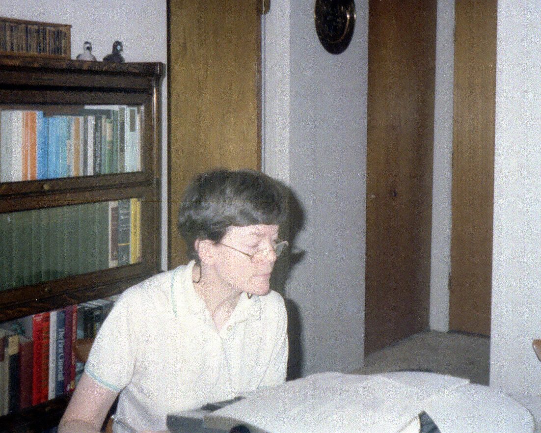 Frances job-hunting in 1985