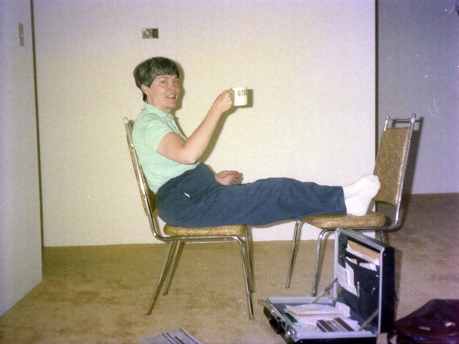Frances in Victoria in 1984