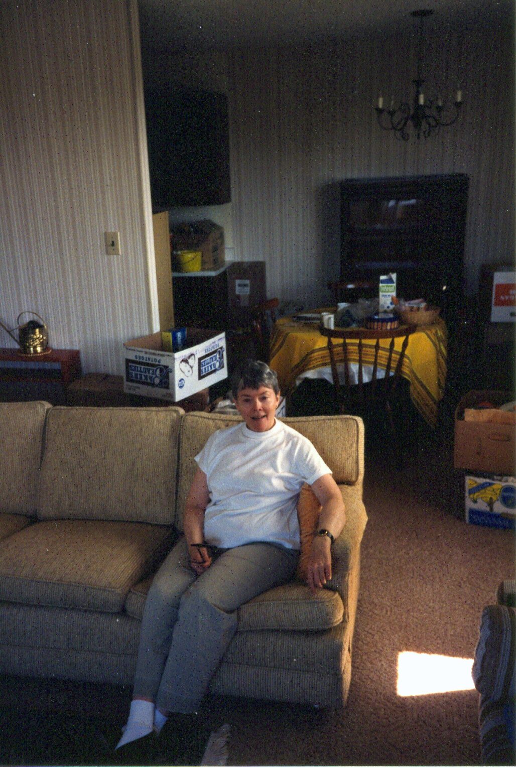 Frances after moving in 1992